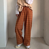 Gemütliche karierte Hose